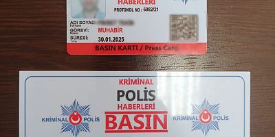 Sahte Basın Kartı Ele Geçirildi