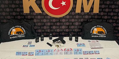 Sahte basın kartına 6 yakalama