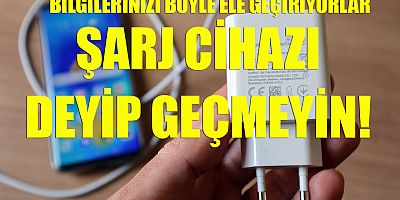 Şarj cihazı deyip geçmeyin!