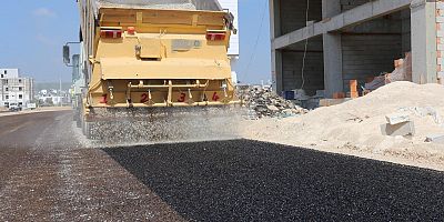 Şelale’de asfalt çalışması  