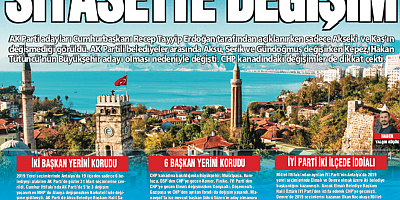 SİYASETTE DEĞİŞİM