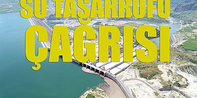 Su tasarrufu çağrısı