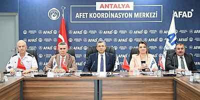 TAMP-ANTALYA İL AFET MÜDAHALE PLANI TOPLANTISI YAPILDI