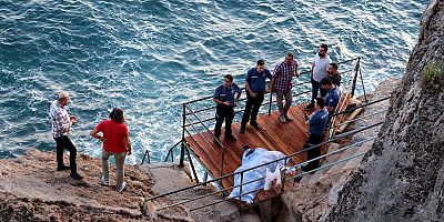 Tatil için geldiği Antalya4da denizde boğuldu