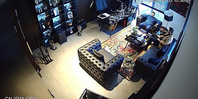 'Tek koz var; seni suçlayacak' sözleri, kamerada