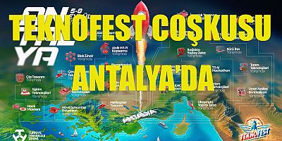 Teknofest coşkusu Antalya’da