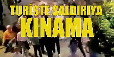 Turiste saldırıya kınama