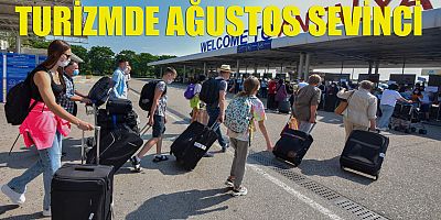 Turizmde Ağustos sevinci