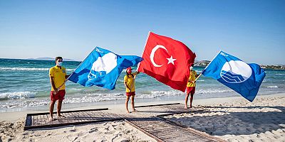 Türkiye mavi bayrakta dünya 3'üncüsü 