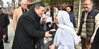 Tütüncü, bir günde Antalya’nın 3 ilçesini gezdi