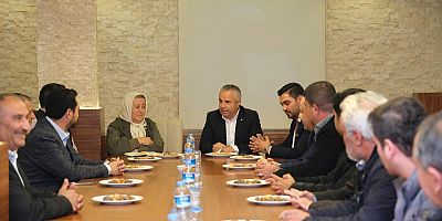  Ünal, Mardinli hemşerilerle buluştu 