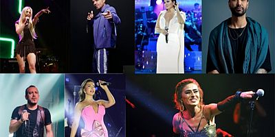 Ünlüler bayramda sahnede