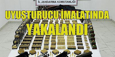 Uyuşturucu İmalatında Yakalandı