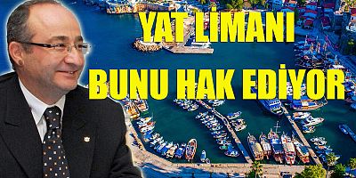 Yat limanı  bu projeyi  hak ediyor