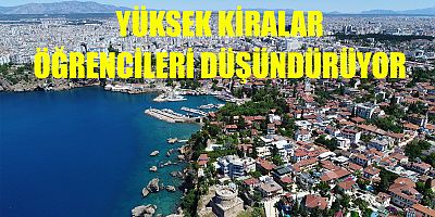 Yüksek kiralar öğrencileri düşündürüyor