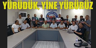 'Yürüdük, yine yürürüz'